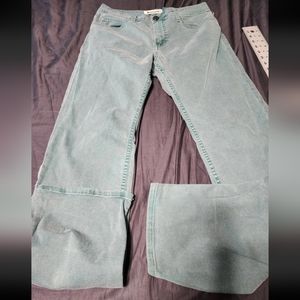 PLUMBING MIU Green Denim Jeans 30in
